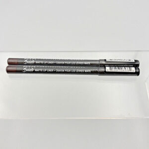 Lot of 2 NYX Suede Matte Lip Liner #23 CLUB HOPPER 0.03oz / 1 g *NEW*